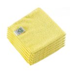 Pano Tuff Swift Microfibras Amarelo Vileda Emb. c/ 5 Un.