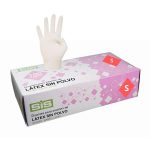 Luvas Latex Tamanho S Cx. c/ 100 Un.