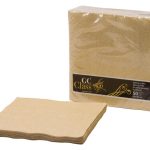 Guardanapo Tisusec Class 40x40 1F Filum Dourado Cx 600u