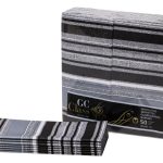 Guardanapo Tisusec Class 40x40 1F Maxim Kangur Preto Cx 600