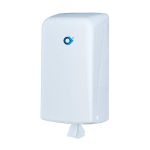 Toalheiro ABS Branco p/ Rolo Mini-Zeta