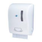 Toalheiro autocortante ABS Branco