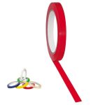 Rolo de Fita Adesiva PVC 60X12 Vermelho Emb. c/ 12 Un.