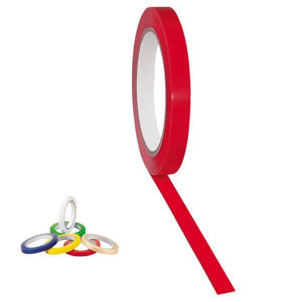 15070006 Rolo de Fita Adesiva PVC 60X12 Vermelho Emb. c/ 12 Un. - Image 1