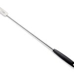 Garfo Churrasco Inox c/ Cabo 50cm PVC Preto Un.