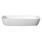 Tabuleiro Rect. Branco 36cm SOLID (SOL) Un. (21.245.0001)