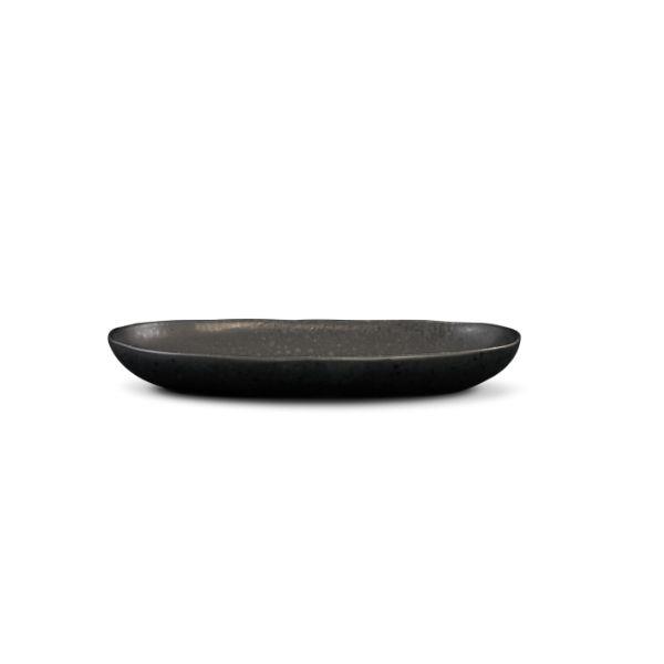 21050004 Travessa Oval 15x7cm BLACK STONE Un. (TF2222) - Image 1