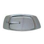 Bandeja de Trocos c/ Pinça Inox 17.5x11.5 32701 Un.