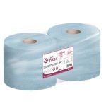 Rolo Industrial 285m 3 Folhas Azul Emb. c/ 2 Rolos