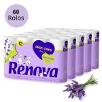 Rolo de Papel Higienico 3 Folhas Renova Emb. c/60 un