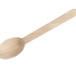 Colher de Mesa NaturPack Madeira 16cm Emb. c/ 100 Un.