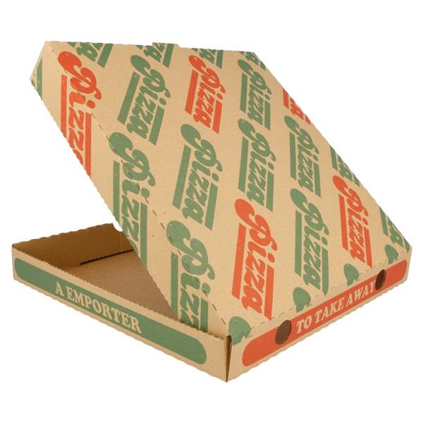 7130006 Caixa Pizza 24x24x3.5 Emb. c/ 100 Un. - Image 1