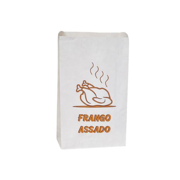 7130037 Saqueta Frango Assado 27x40 Impresso Emb. c/ 10Kg - Image 1
