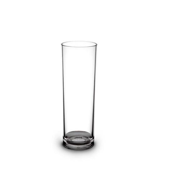7150020 Copo Tubo Inquebravel Transparente FAN 33cl un. - Image 1