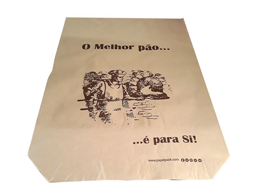 8040005 Saco Papel p/ Pao 44x10x85 Emb. c/ 100 Un. - Image 1