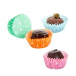 Cápsulas "PETITS FOURS-POLKA" 50g 4,1x2,7cm Sortido 1000Un.