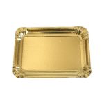 Bandeja Nº4L 22x34Cm Dourada Emb. c/ 25 Un.