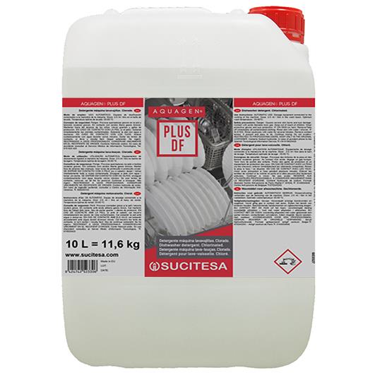 9020007 Detergente Clorado Aquagen Plus DF 10L - Image 1