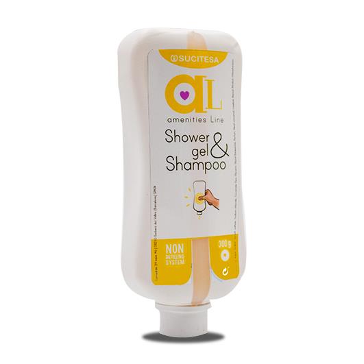 9070011 Recarga Bath Shower Gel e Shampô Floral 300g - Image 1