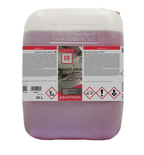 9080012 Detergente Desinfetante Sanigen GR 20L - Image 1