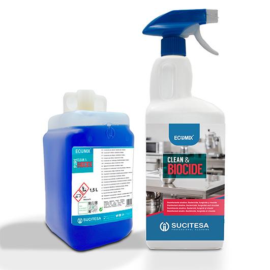 9080029 Desinfectante Ecomix Pure Clean&Biocide 1,5L - Image 1