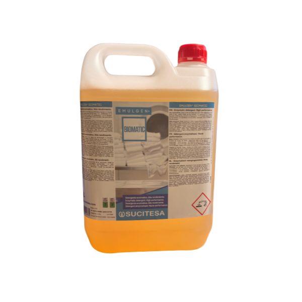 9120036 Detergente de Roupa Enzimático Emulgen Biomatic 5L - Image 1